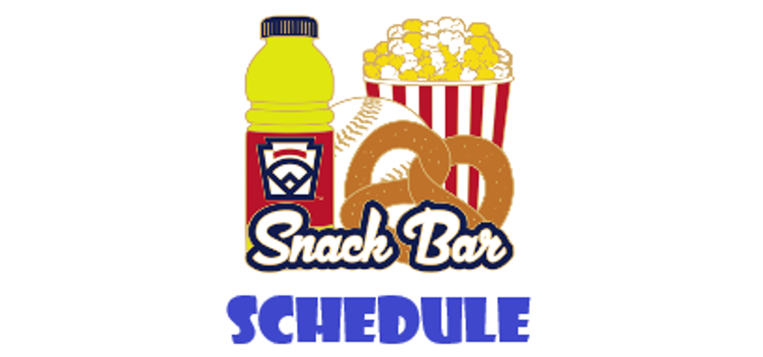 Click here to sign up to volunteer for Snack Bar!!!