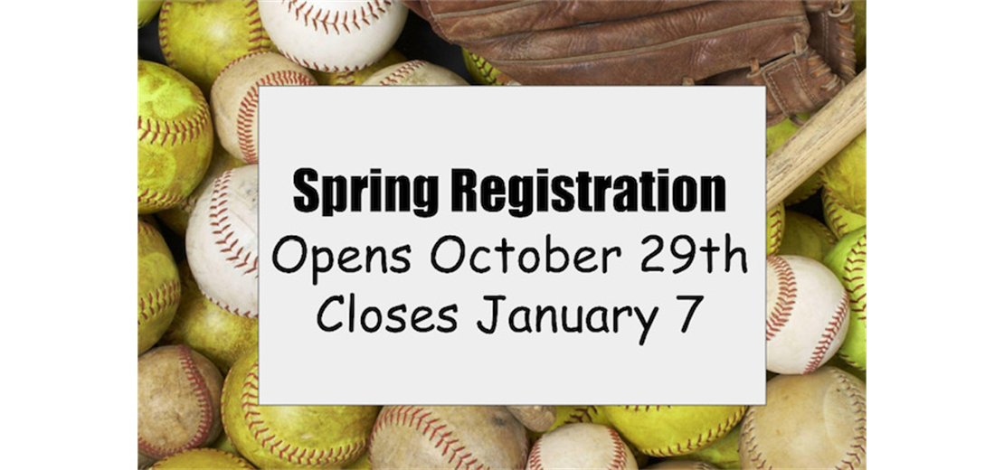 Registration Open October 29-January 7