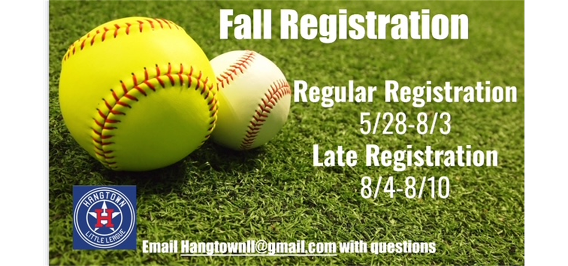 Fall Registration